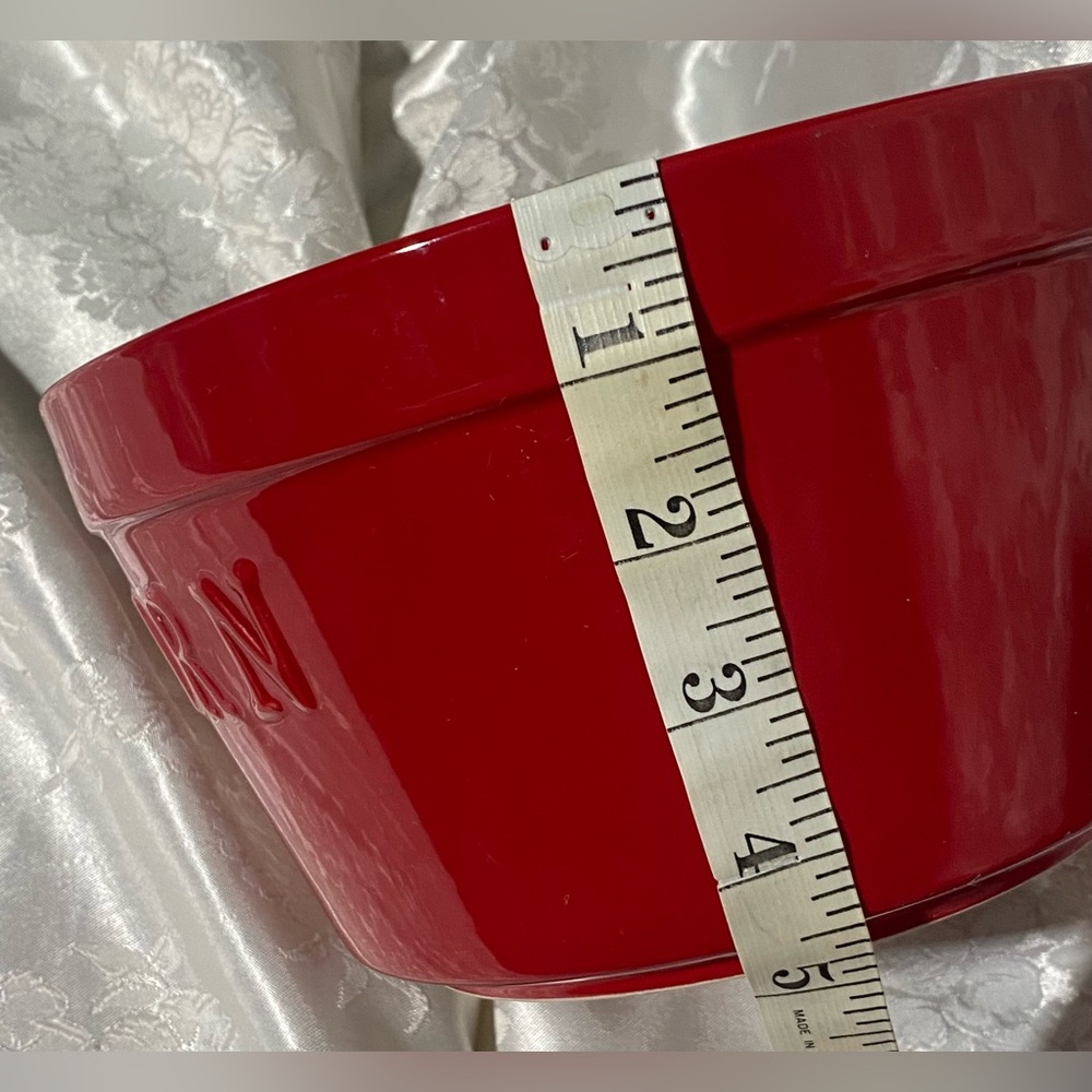 Red POPCORN Serving Bowl 8” Movie Night Snack Bowl - Picture 7 of 7